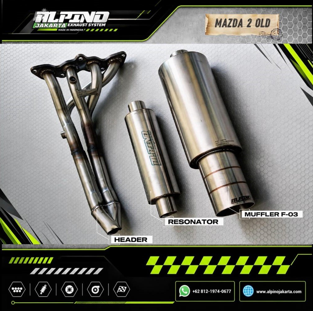 Knalpot Mazda Non Sky